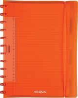 Schrift adoc a4 ruit 4x8mm 144pag 90gr 6 tabbladen | 8 stuks - thumbnail