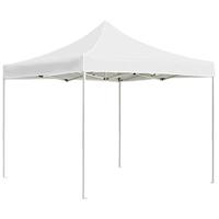 VidaXL Partytent professioneel inklapbaar 2x2 m aluminium wit - thumbnail