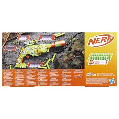 Nerf Zombie Driller, Dart Blaster, Draaiende Cilinder, Leeftijd 8+
