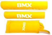 Pad set BMX compleet geel - thumbnail