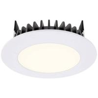 Deko Light 565230 LED Panel Round III 6 LED-inbouwlamp Energielabel: G (A - G) LED vast ingebouwd 6.30 W Verkeerswit (RAL 9016) - thumbnail