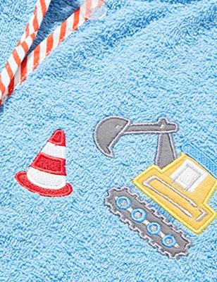 Playshoes badjas graafmachine blauw Maat