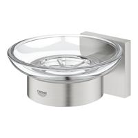 Zeepschaal GROHE Start Cube Met Houder Supersteel - thumbnail