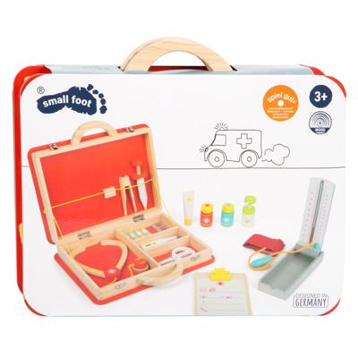 Small Foot houten dokterskoffer ehbo, 15dlg.