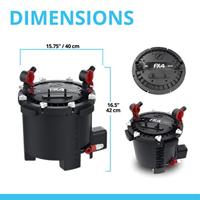 Buitenfilter voor aquarium - FLUVAL - FX4 - 1000L - thumbnail