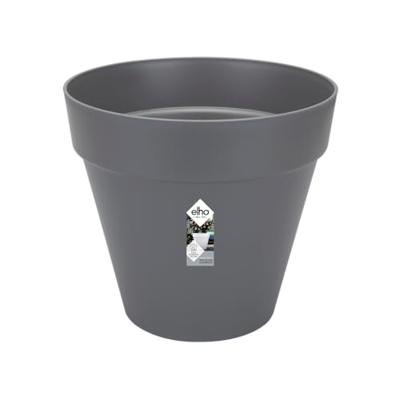 Elho Loft Urban Rond Antraciet Ø39cm met wielen - thumbnail
