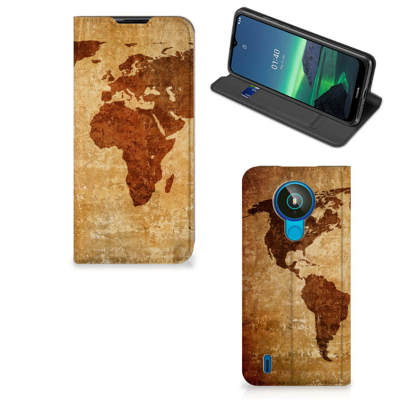 Nokia 1.4 | Book Cover | Wereldkaart