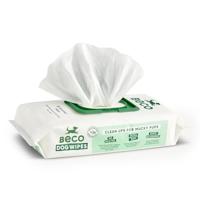 Beco Bamboo Dog Wipes hypoallergene doekjes hond (80 stuks) 5 x Geurloos - thumbnail