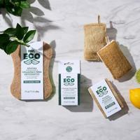 Mr. Eco schuurspons ft 9,8 x 6,8 x 2 cm, met stevige vezels, pak van 2 stuks - thumbnail