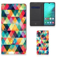 Samsung Galaxy A40 | Hoesje met Magneet | Geruit - thumbnail