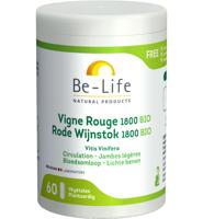 Be-Life Rode wijnstok 1800 bio 60 Softgels - thumbnail