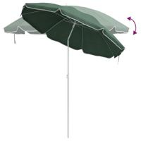 Strandparasol Groen 161 x 193 cm Polyester - thumbnail