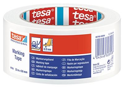 Markeringstape tesa prof 60760 pv1 50mmx33m wt Markeringstape tesa prof 60760 pv1 50mmx33m wt