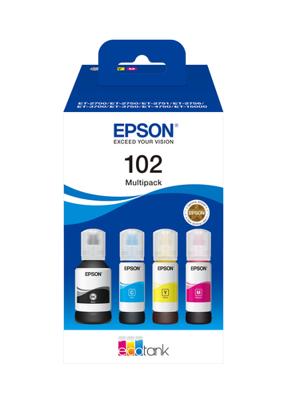 Epson 102 EcoTank inktfles multipack Inkt