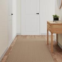 VidaXL Tapijtloper 80x150 cm sisal-look zandkleurig - thumbnail