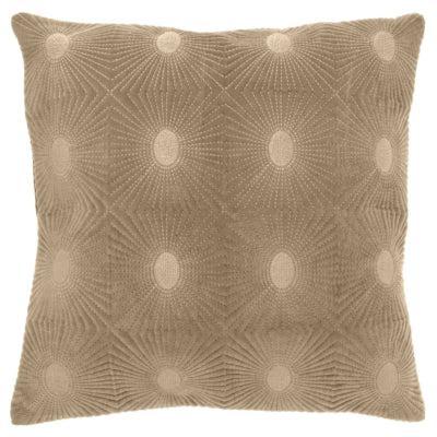 Unique Living kussen nela taupe 45 x 45 cm | 6 stuks