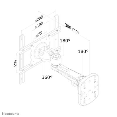 Neomounts FPMA-W925 bevestiging