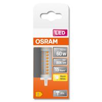 Osram LED R7S Staaflamp 78 mm - Warm wit licht - 6.5W vervangt 60W - thumbnail