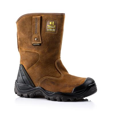 BuckBootz Werkschoen Buckshot Werklaars BSH010 S3 | Donkerbruin | Maat 43 - 00.176.070.43