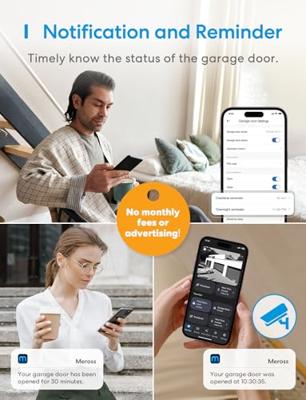MEROSS MSG200 Smart Garage Door Opener bedieningspaneel