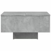 Salontafel 60x60x31,5 cm spaanplaat betongrijs - thumbnail