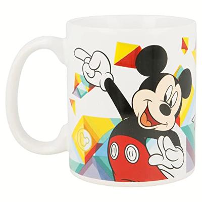 Mok Mickey Mouse Happy smiles Blauw Rood Keramisch 350 ml Mok Mickey Mouse Happy smiles Blauw Rood Keramisch 350 ml