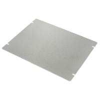 Hammond Electronics 1434-97 Grondplaat (l x b x h) 229 x 178 x 1 mm Aluminium Natuur 1 stuk(s) - thumbnail