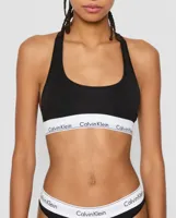 Calvin Klein Bralette dames - Top - Katoenen BH Top met brede bandjes - thumbnail