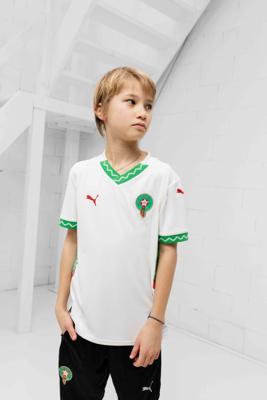 Marokko Shirt Uit Junior 2025/2026 - Maat 176 - Kleur: WitGroen | Soccerfanshop