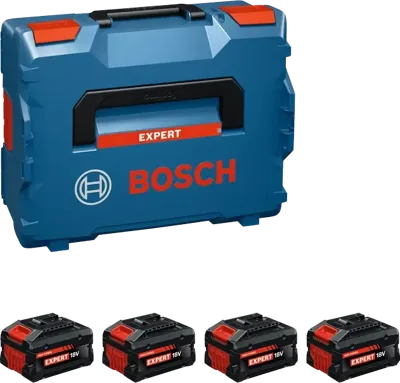 Bosch Professional 1600A0373H 4x EXBA18V-55 Gereedschapsaccu 18 V 5.5 Ah