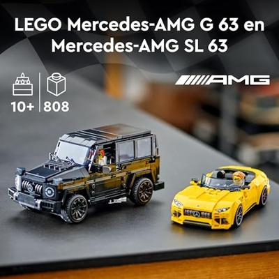 LEGO speed champions 76924 mercedes-amg g 63 en mercedes-amg sl 63