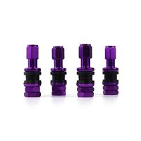 Klep OMP Aluminium Paars 4 uds - thumbnail