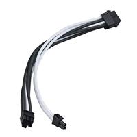 SilverStone 1 x 8 pin (6+2) PCIe SST-PP07E-PCIBW kabel - thumbnail