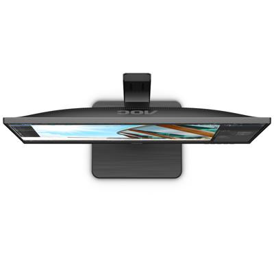 Aoc Monitor, 24P2C, 60 Cm (23,8 Inch), Hdmi, Displayport, Usb-C Docking, Usb Hub, 4 Ms Responstijd, 1920X1080, 75 Hz, Pivot, Zwart