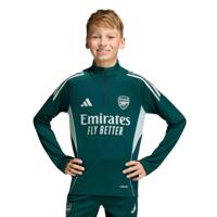 adidas Arsenal Trainingstrui 1/4-Zip 2025-2026 Kids Donkergroen Grijs - thumbnail