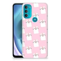Motorola Moto G71 5G | TPU Hoesje | Sleeping Cats - thumbnail