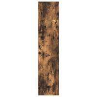 Boekenkast 80x24x109 cm bewerkt hout gerookt eikenkleurig - thumbnail