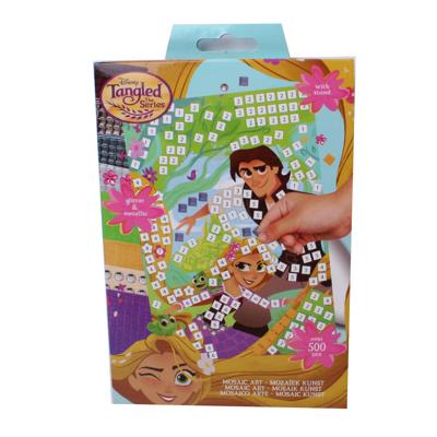 Slammer mozaïekkunst Disney Tangled 3-delig