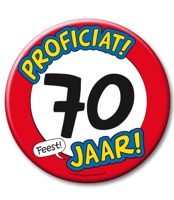 XL Button 70 jaar - thumbnail