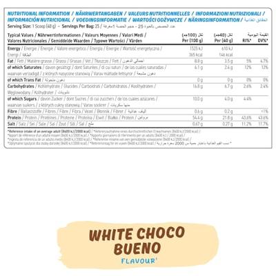 Applied Nutrition Protein Cookie Dough Dessert White Choco Bueno (1000 g)