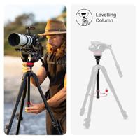 Manfrotto 502 Head Arca Swiss & 055 Aluminium 3 Sec Video - thumbnail