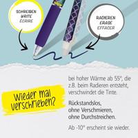 Gelschrijvervulling Online Magixx 0.7mm violet blister à 3 stuks - thumbnail