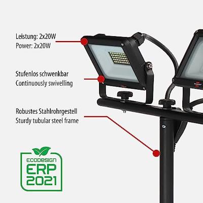 Brennenstuhl led bouwlamp jaro 6060 t 4800 lumen - met statief en stekkerkabel - thumbnail