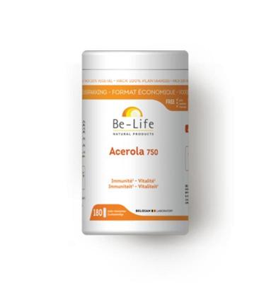 Be-Life Acerola 750 180 Capsules Be-Life Acerola 750 180 Capsules