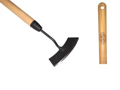 De Wit Ronde schoffel gesmeed 14cm essen steel 1400mm dewit