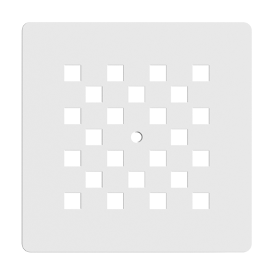 Afvoerrooster Mat Wit t.b.v. Douchebak Relievo Crag Topa