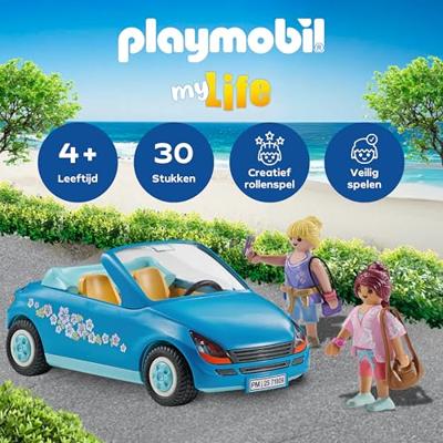 Playmobil® My life 71809 roadtrip met cabrio - thumbnail