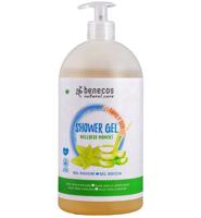 Benecos natural beauty Natural shower gel family size wellness moment 950 Milliliter - thumbnail