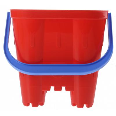 écoiffier emmer zandkasteel rood 19 x 19 x 21 cm