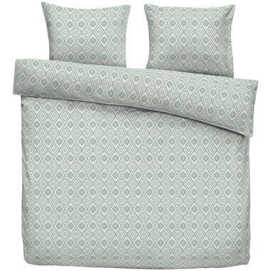 Dekbedovertrek Bella - groen - 240x220 cm - Leen Bakker